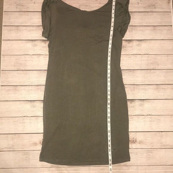 Seven7 Oversized T-Shirt Dress Draped Back - Picture 7 of 8